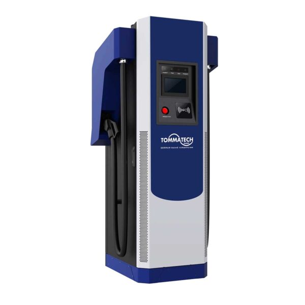 TommaTech 60-120-180 kW 400A Booster DC Yüksek Hızlı Kablolu Elektrikli Araç Şarj İstasyonu - Görsel 2