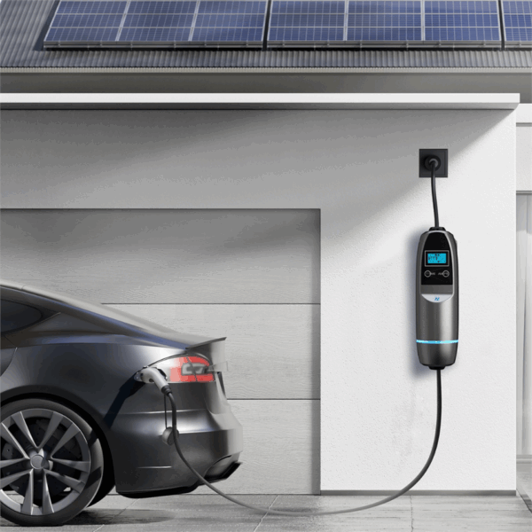 Khons Taşınabilir Elektrikli Araç Şarj İstasyonu Tek Faz, 16A , 3,7KW - Görsel 3