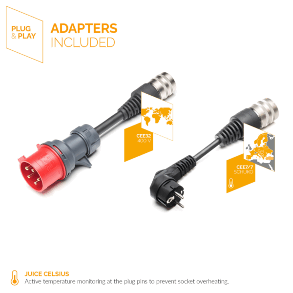 Juice Booster 2 EV Set Taşınabilir Elektrikli Araç Şarj İstasyonu - Görsel 2